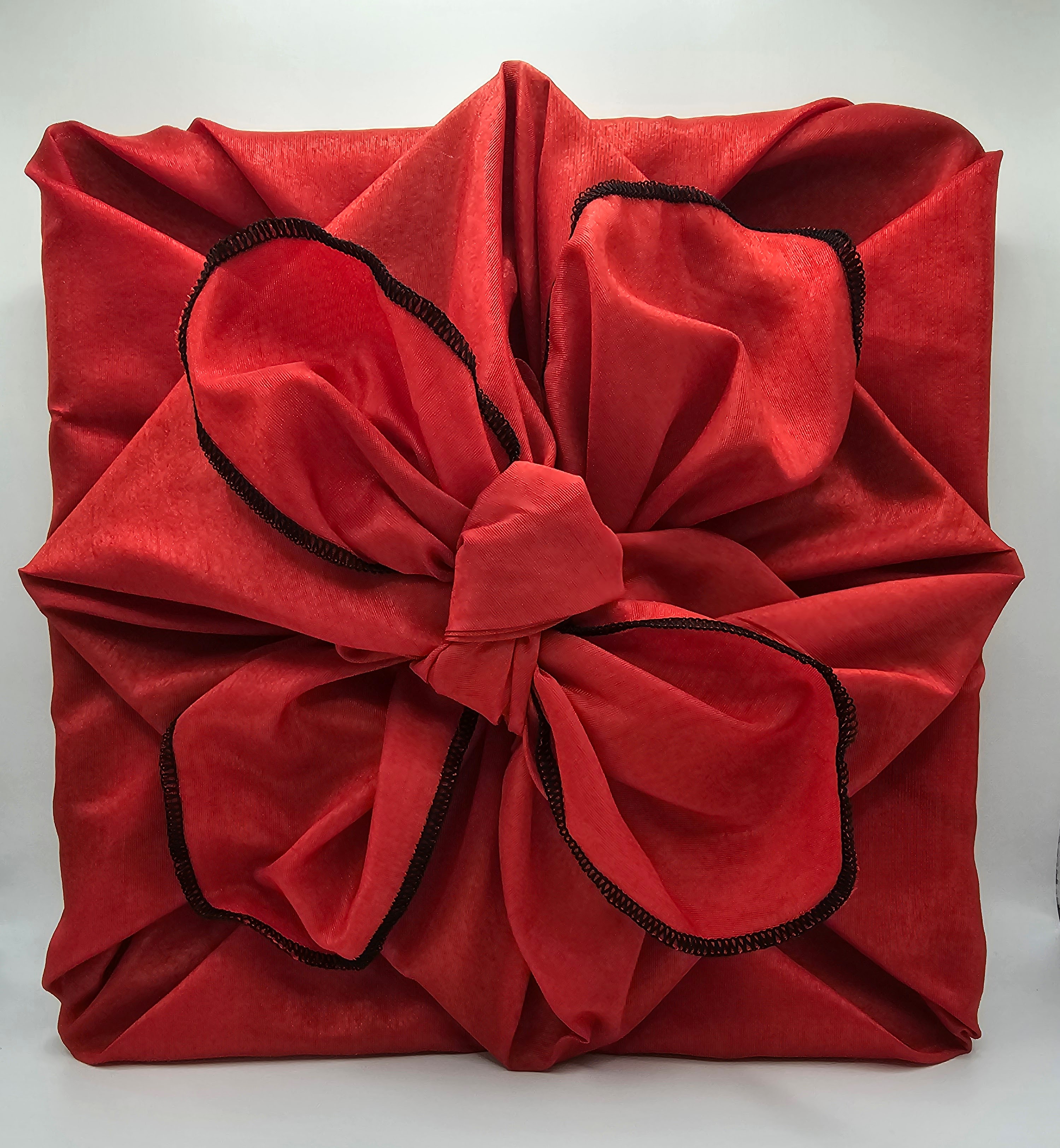TwoPlatesCroppedRedFabric